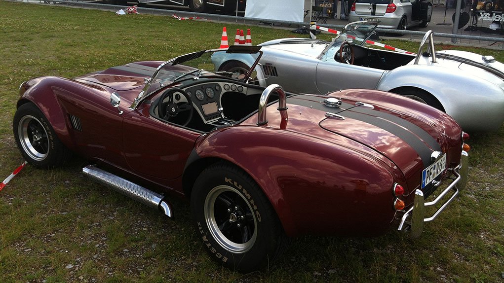 Variety of classic and exotic cars at the Summer Car Festival in Böblingen