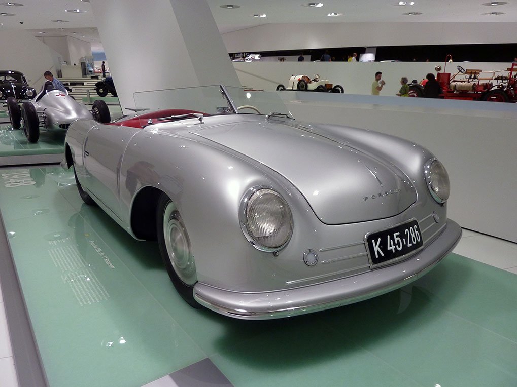 1948 Porsche 356 No.1 in the Porsche Museum