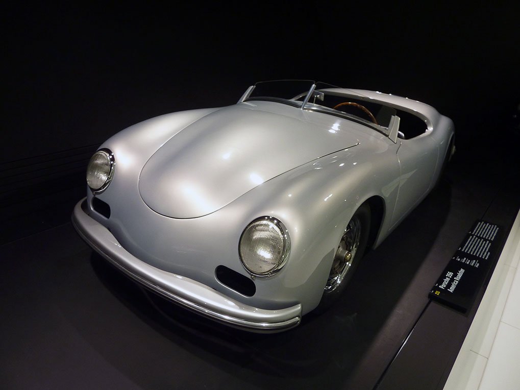 1953 Porsche 356 America Roadster in the Porsche Museum