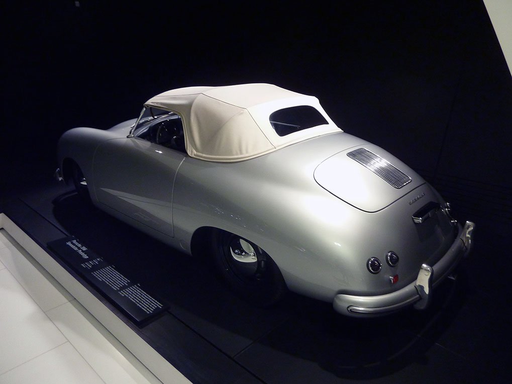 1954 Porsche Speedster prototype in the Porsche Museum
