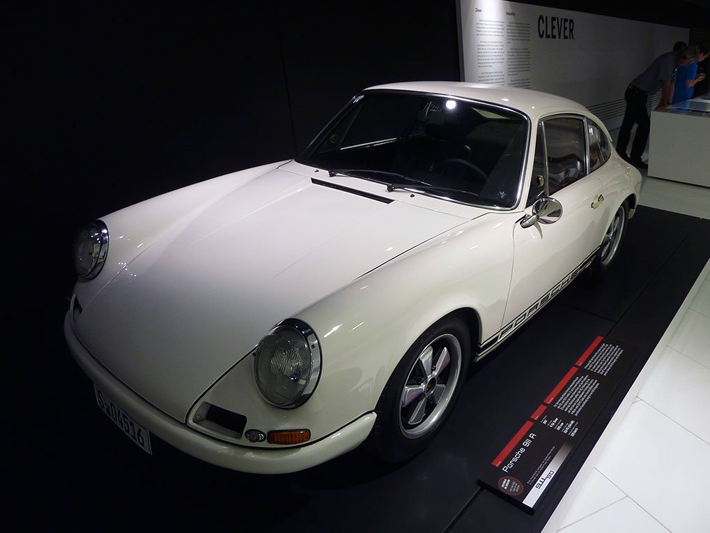 1967 Porsche 911 R in the Porsche Museum