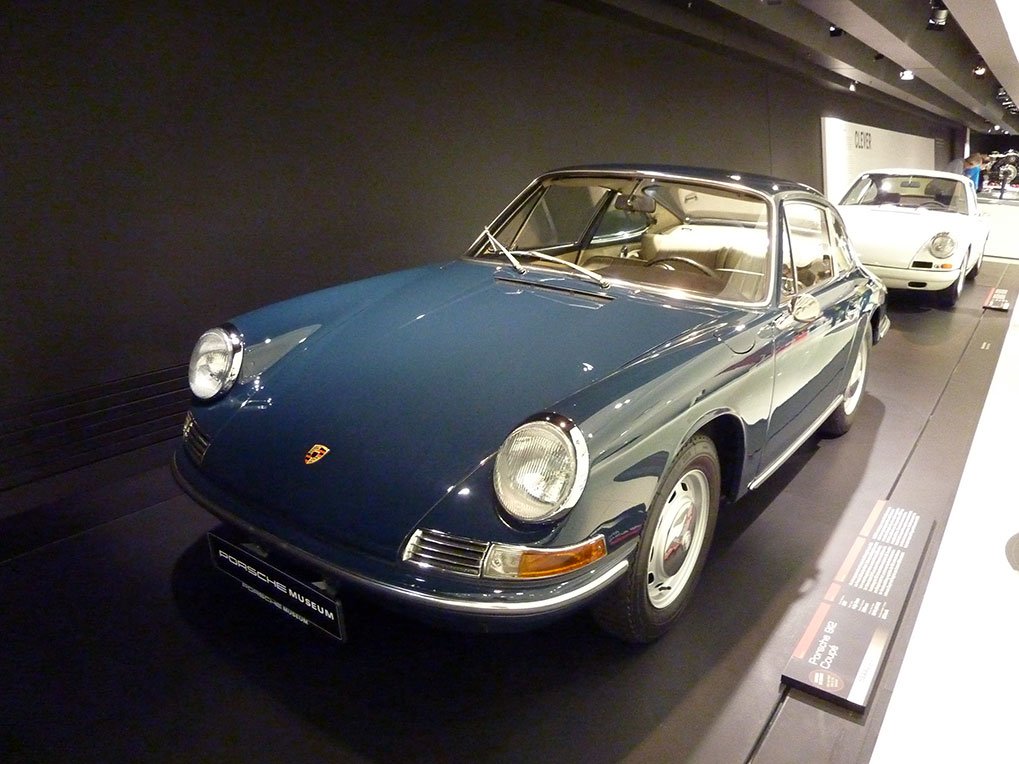 Porsche 912 Coupe in the Porsche Museum