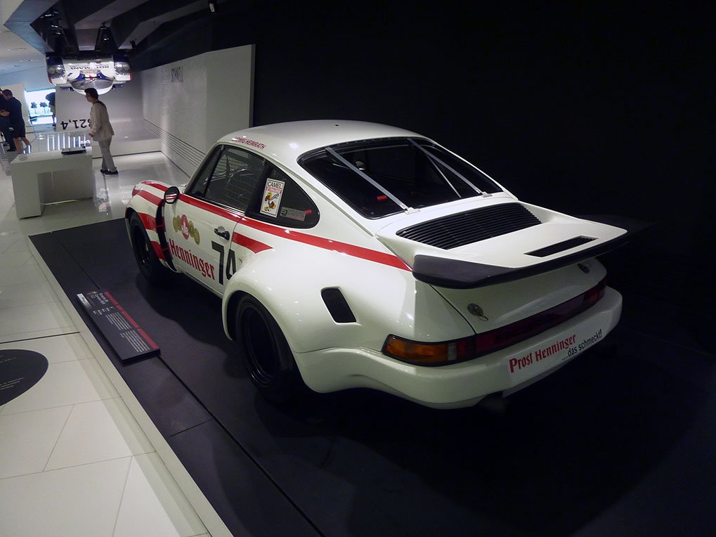 1973 Porsche 911 Carrera RSR 3.0 in the Porsche Museum