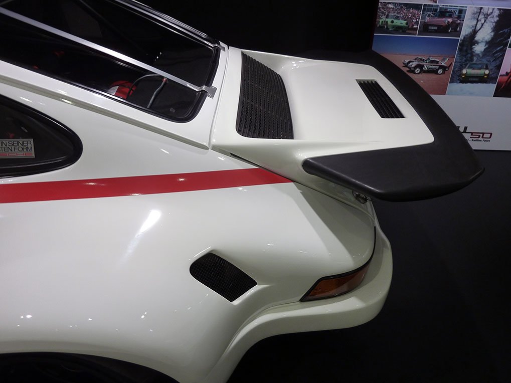 Porsche 911 Carrera RSR detail in the museum