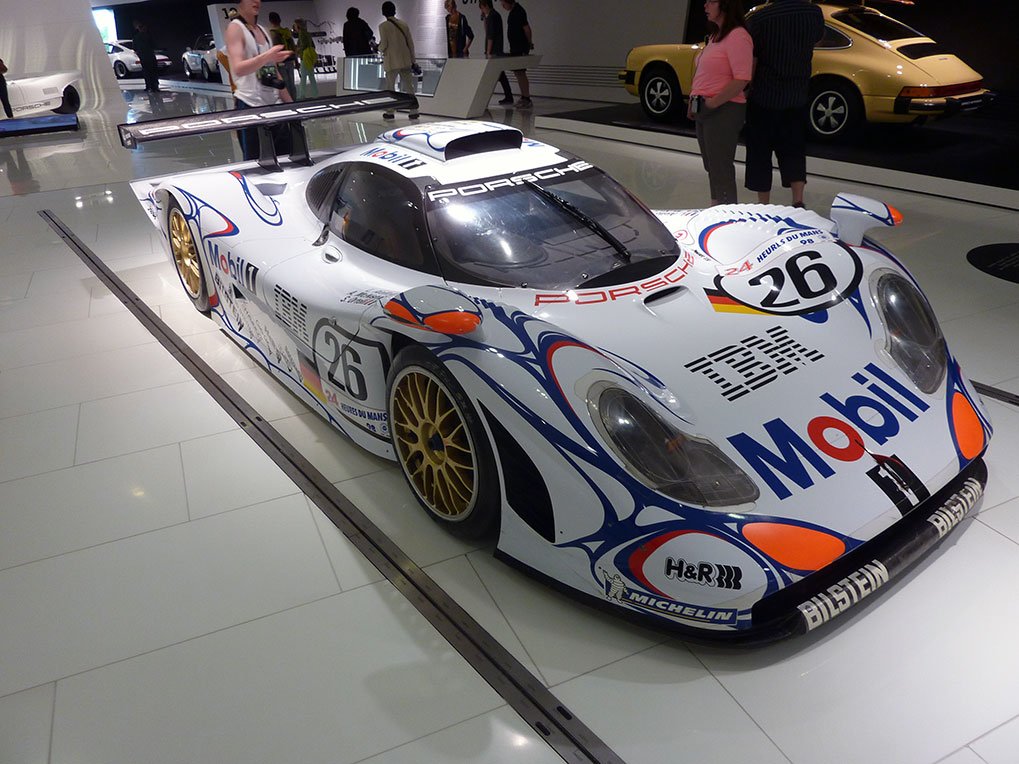 1998 Porsche 911 GT1 98 in the Porsche Museum