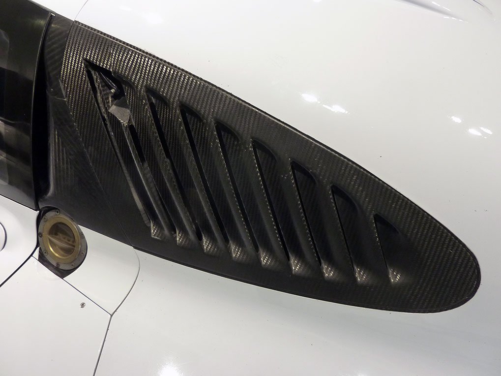 Porsche 911 S 2.7 Coupe detail in the museum