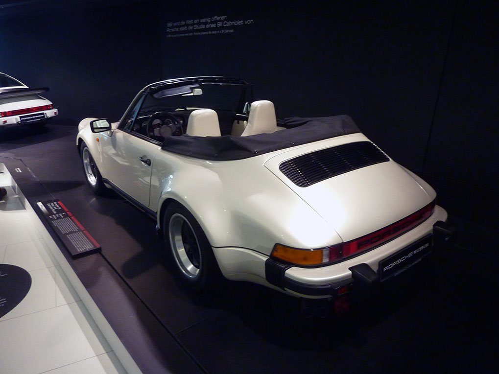 Porsche 911 Turbo 4x4 Cabriolet study detail