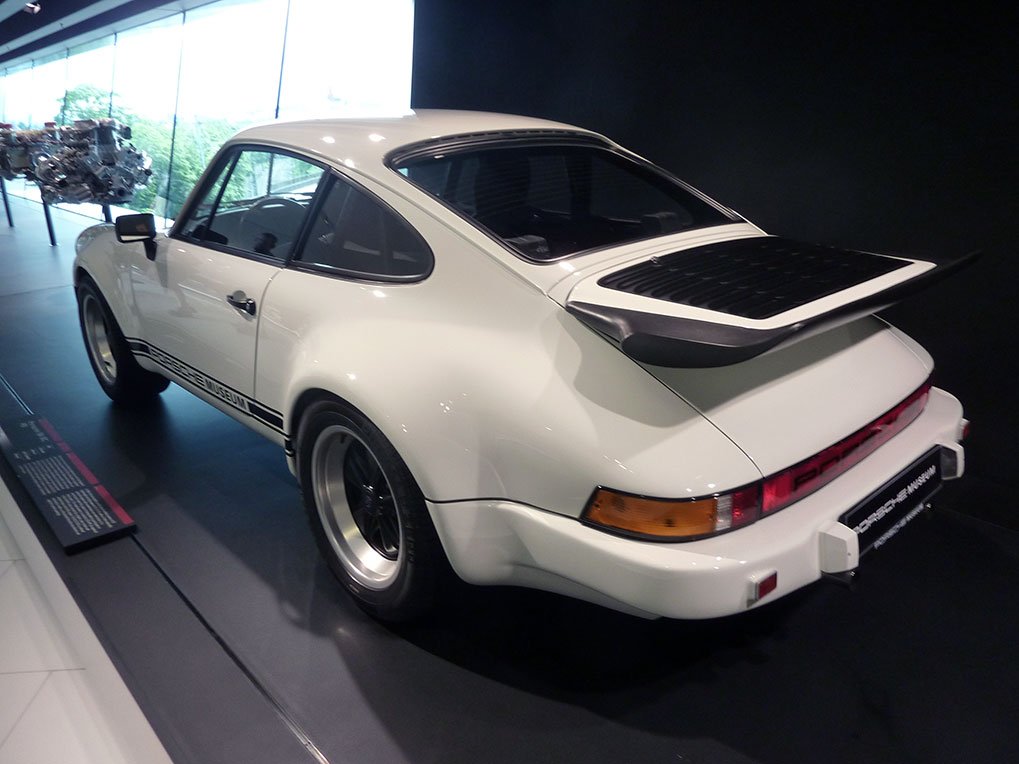 Porsche 911 SC RS detail in the museum