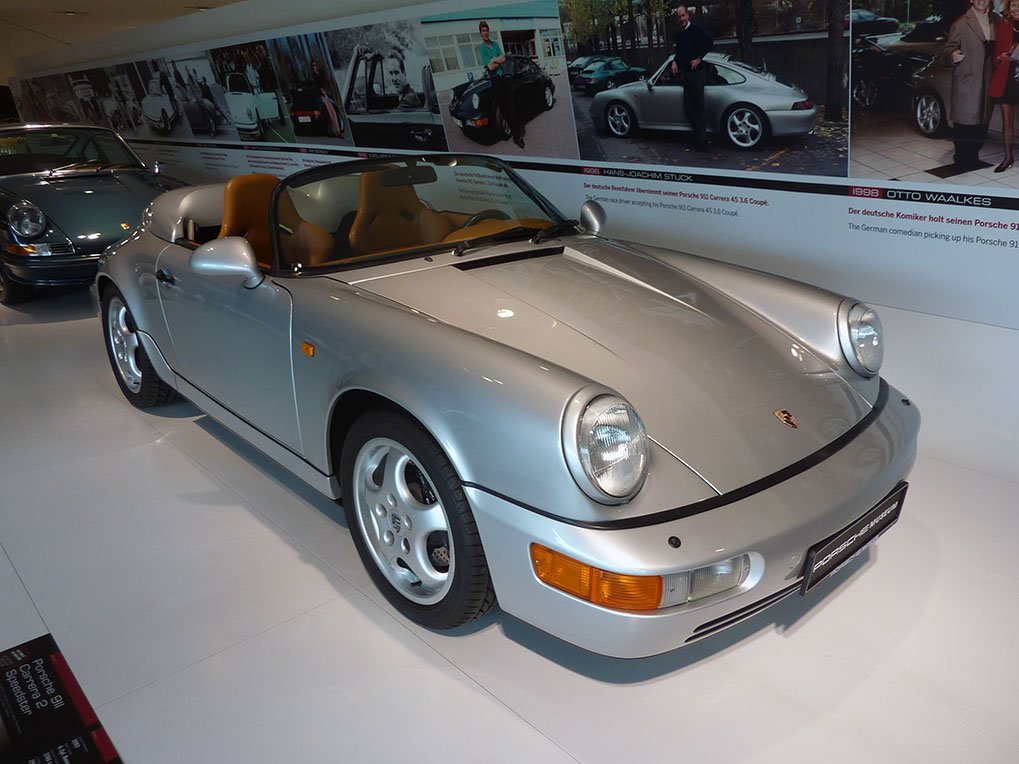 1993 Porsche 911 Carrera 2 Speedster in the Porsche Museum