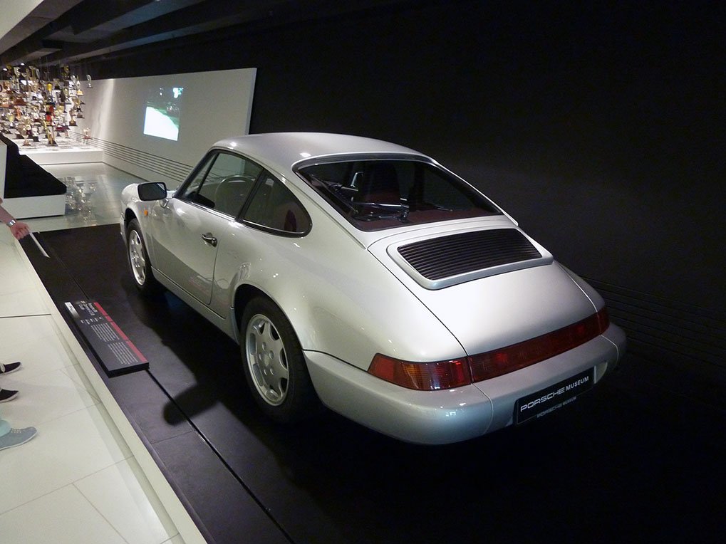 1988 Porsche 911 Carrera 4 Coupe 964 in the Porsche Museum