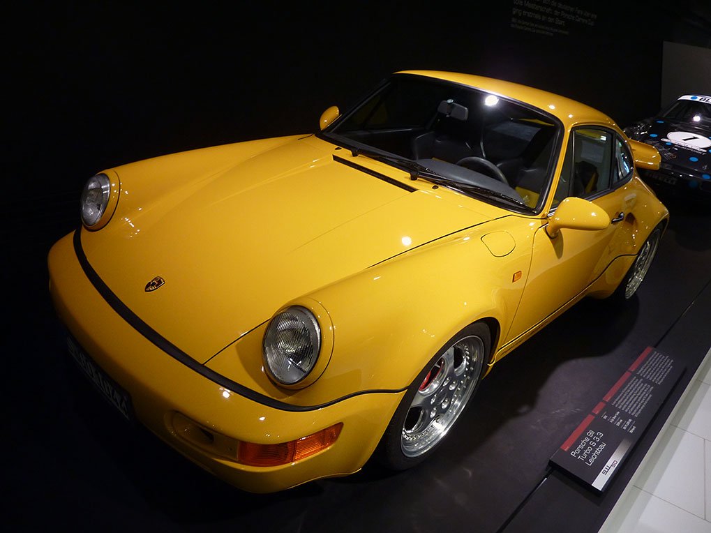 1992 Porsche 911 Turbo S in the Porsche Museum