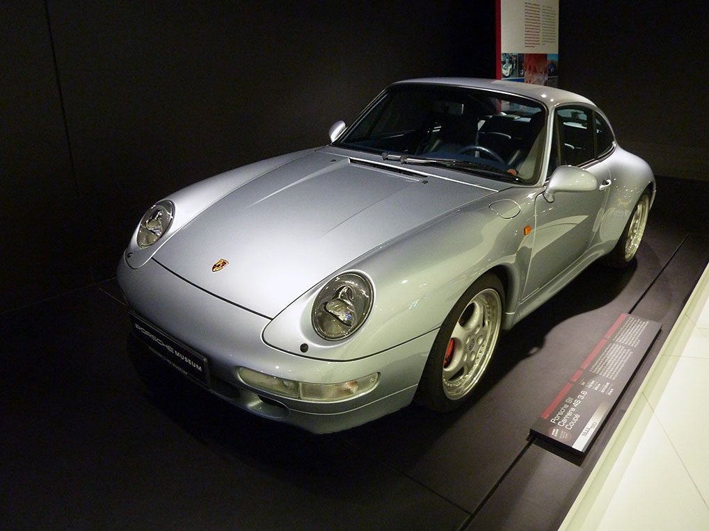 Porsche 911 Carrera 4 3.6 in the Porsche Museum