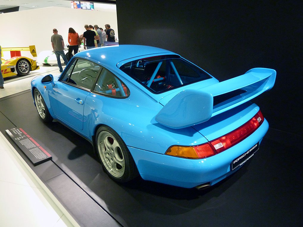Porsche RS Clubsport detail in the museum