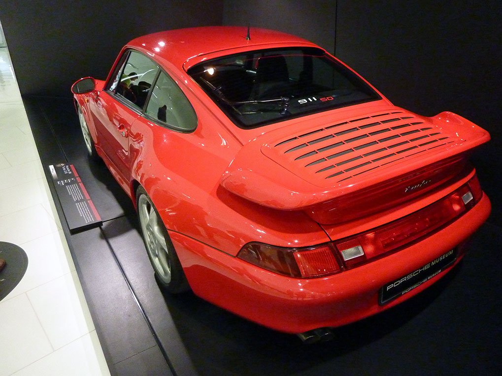 1997 Porsche 911 Turbo 3.6 in the Porsche Museum