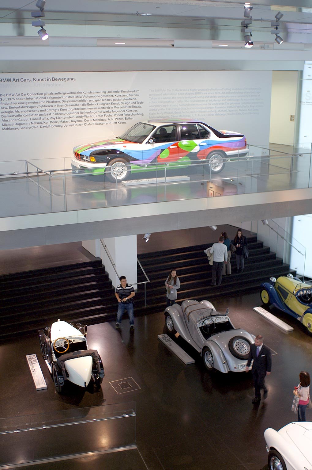 BMW Z Series hall in the BMW Museum