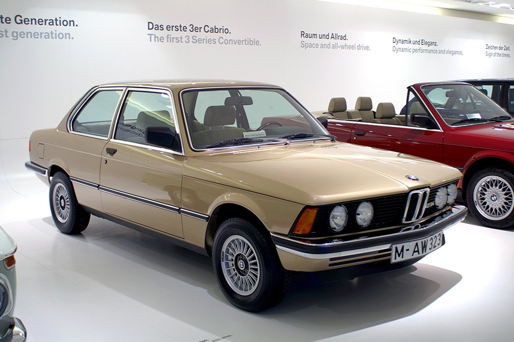 BMW E21 in the BMW Museum 3 Series exhibition