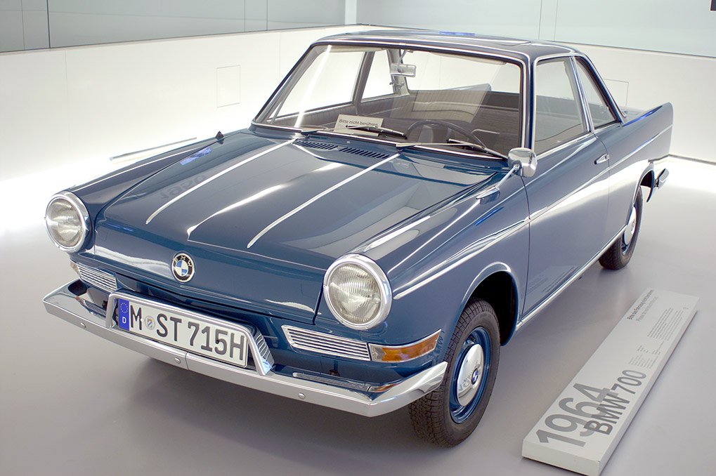 BMW 700 on display at the BMW Museum