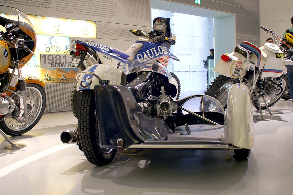 BMW motorcycle motorsport history exhibit