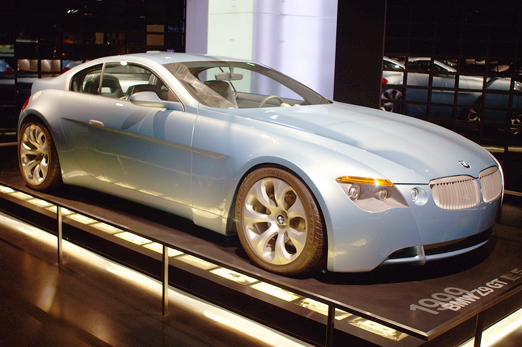 BMW 6 Series display hall in the museum