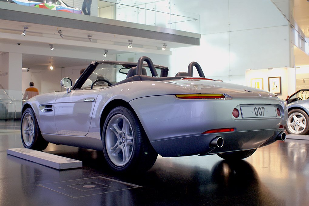 BMW Z8 on display at the BMW Museum