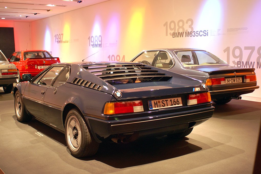 BMW M-Technic exhibition display in Munich