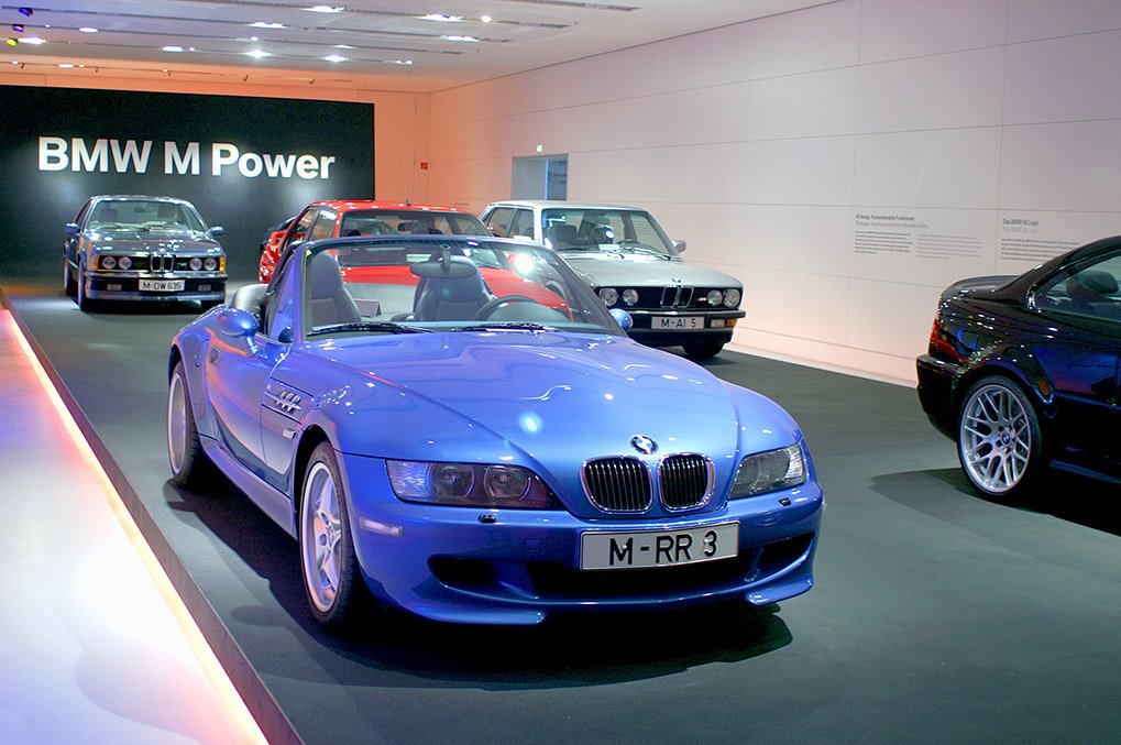 BMW Motorsport exhibition area in Munich