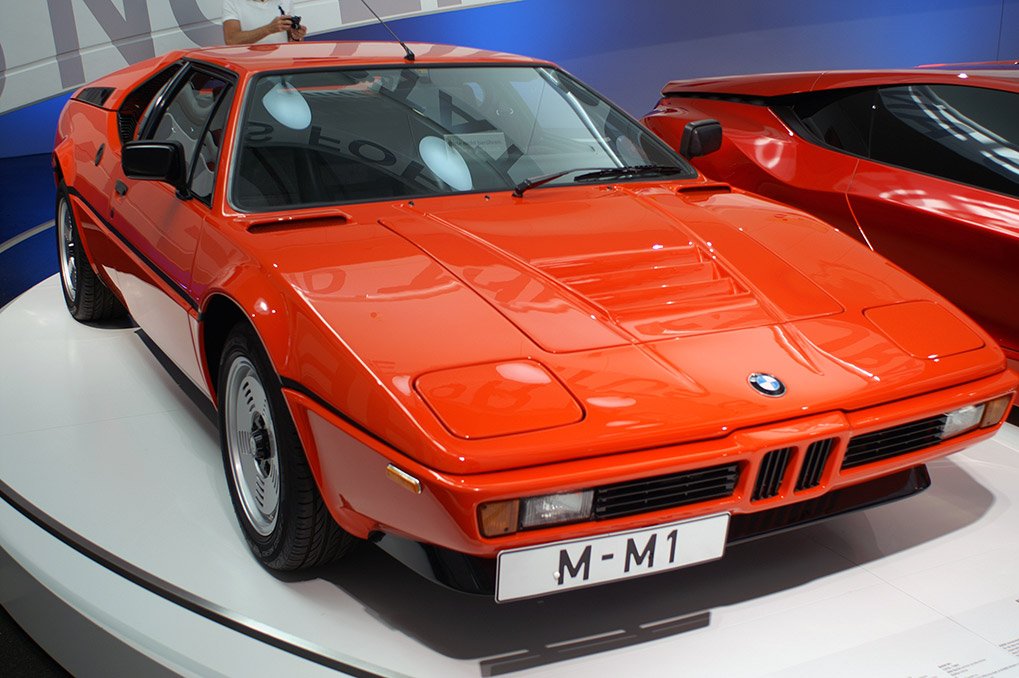 BMW M1 exhibition hall in the BMW Museum