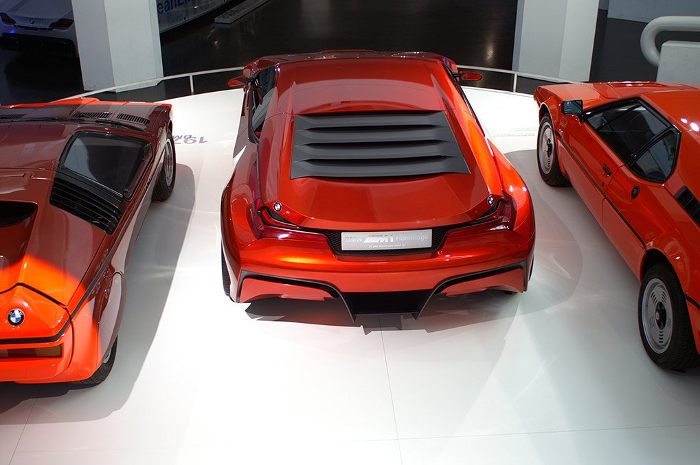 BMW M1 section at the BMW Museum