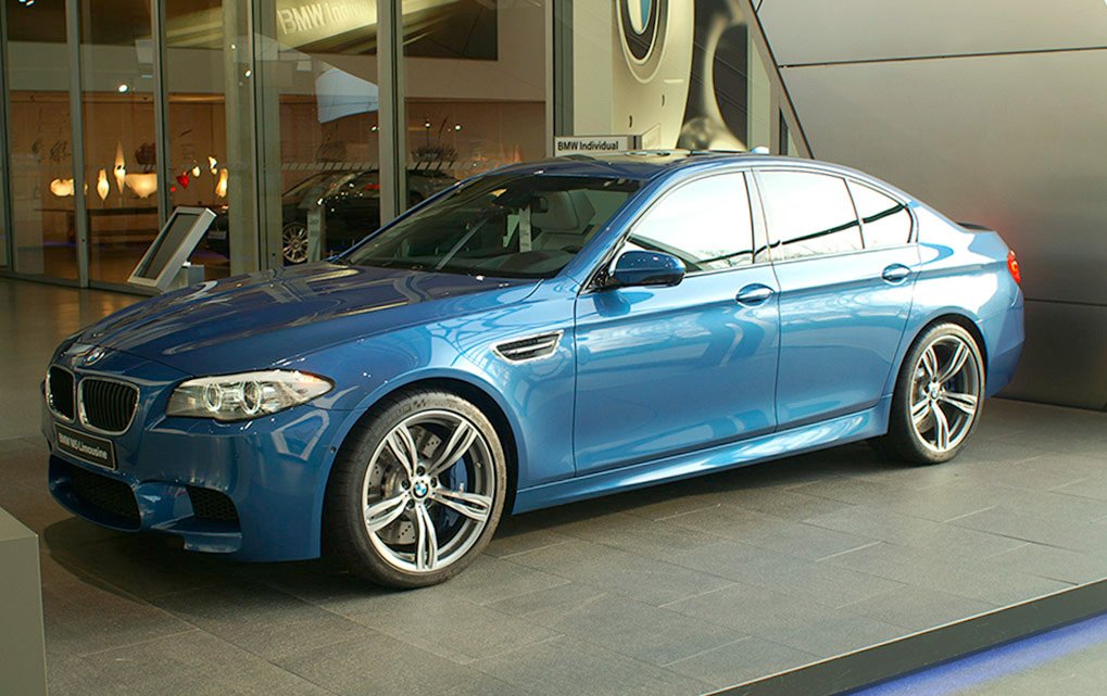 BMW Welt display area in Munich