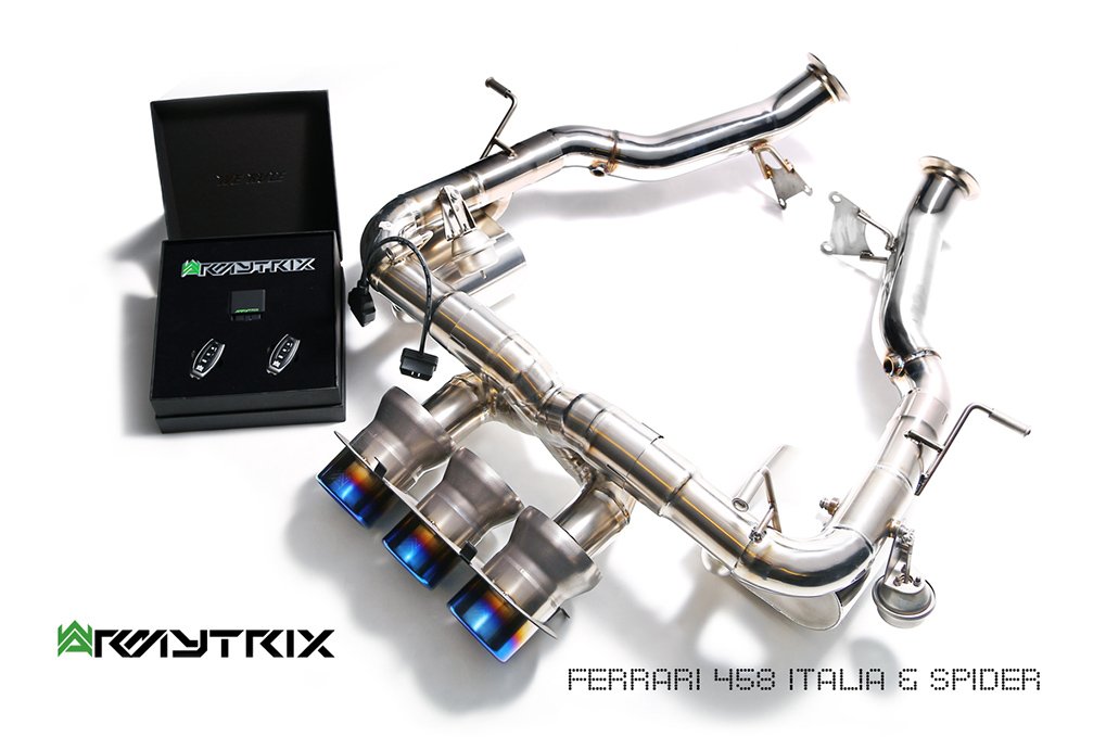 Armytrix exhaust Ferrari 458 Italia 458 Spider