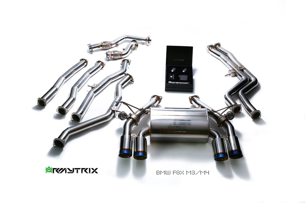Armytrix exhaust BMW M3 F80 M4 F82