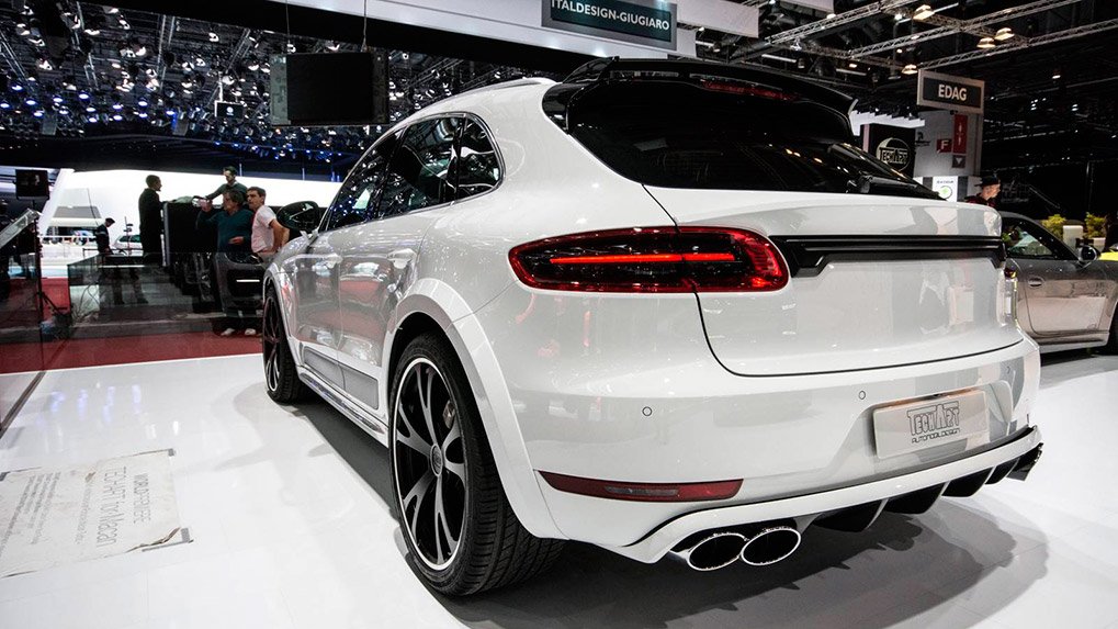 Porsche Macan Techart widebody Rear elements