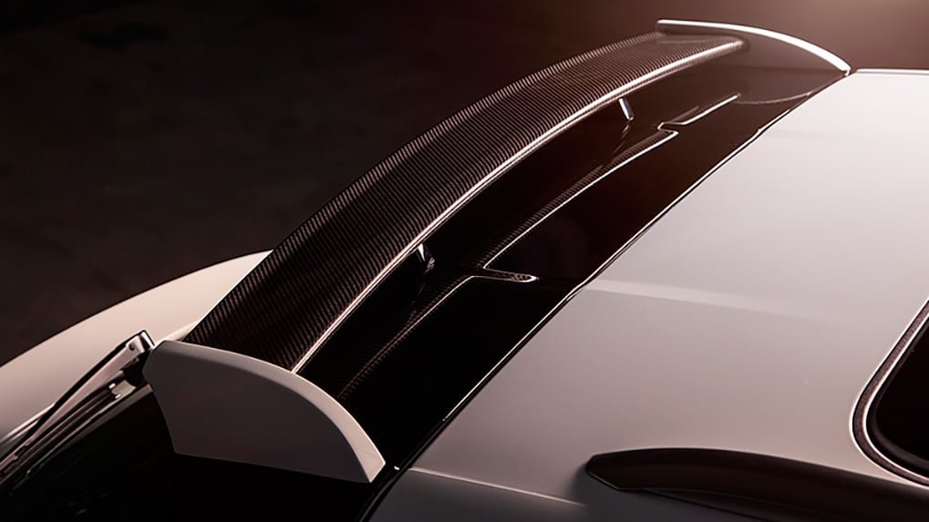 Porsche Macan Techart widebody Roof spoiler