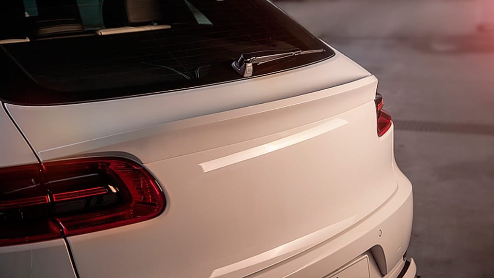Porsche Macan Techart widebody trunk lip spoiler
