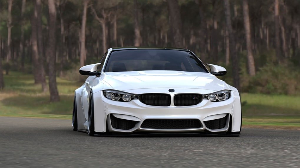 LB Works обвес для BMW M4 F82 от LB Performance