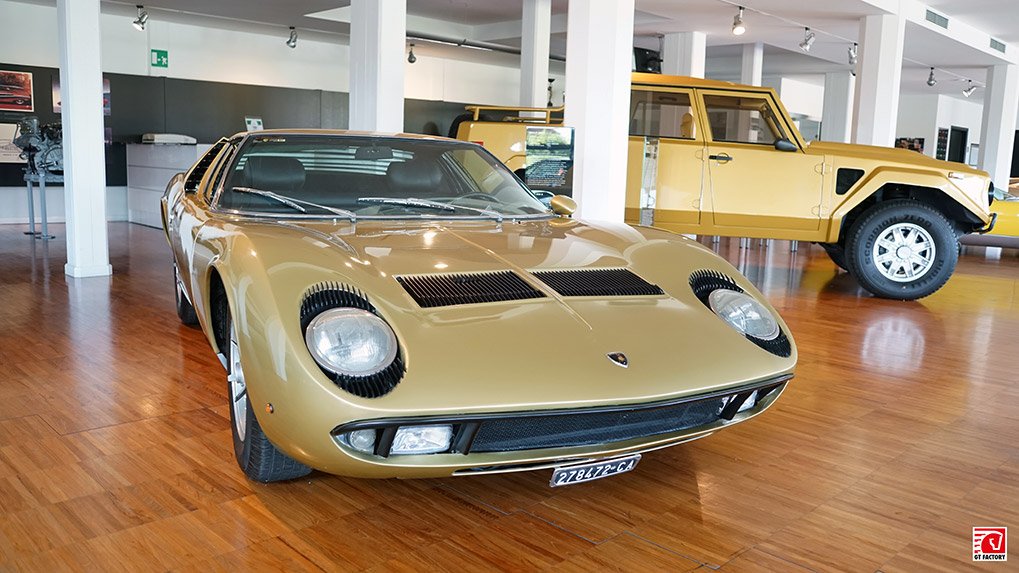 Lamborghini Miura at the Lamborghini Museum
