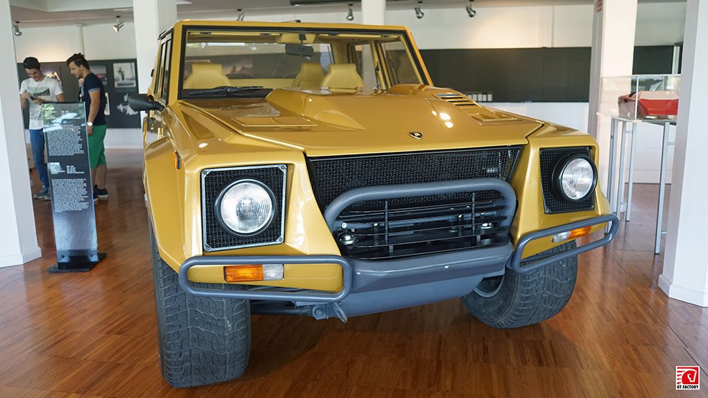 Lamborghini LM002 SUV at the Lamborghini Museum