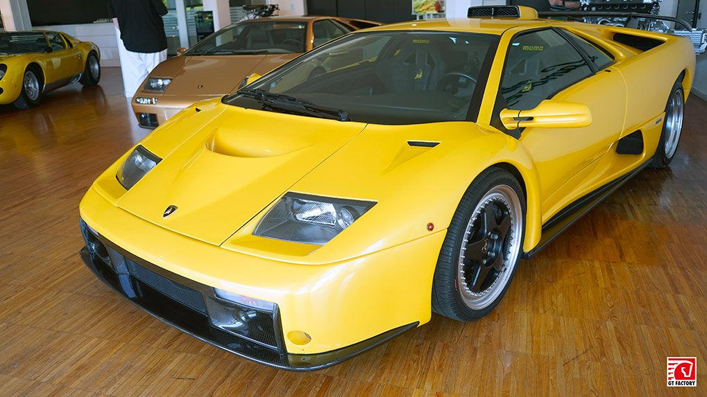 Lamborghini Diablo GT at the Lamborghini Museum