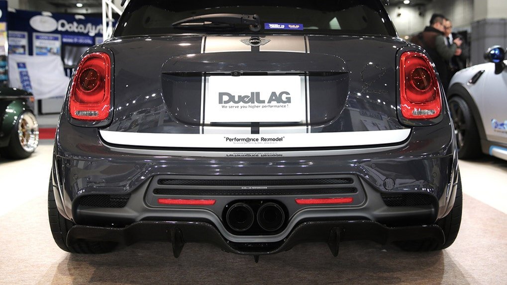 duell ag mini f56 задний бампер