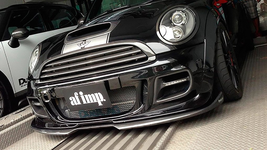 duell ag mini r58 frontbumper krone 1-21