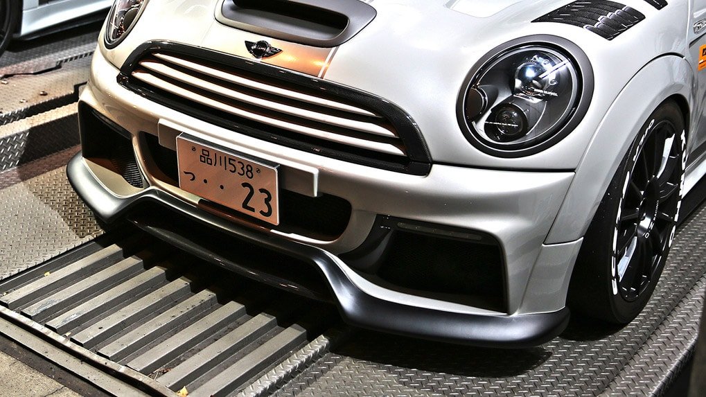duell ag mini r58 frontbumper krone 2-11