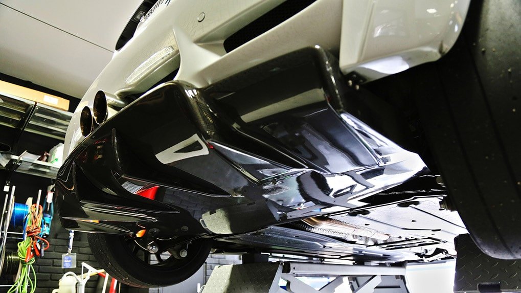 duell ag mini r58 rear diffuser