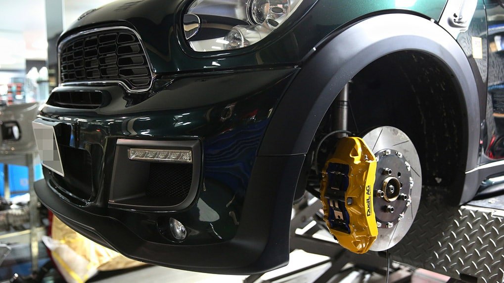 duell ag mini R60 countryman brakes