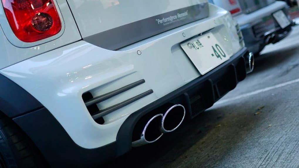duell ag mini R60 countryman rear bumper