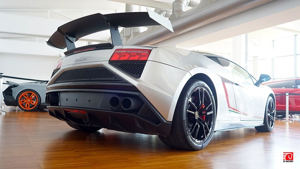Lamborghini Gallardo LP570-4 SuperTrofeo Stradale at the Lamborghini Museum