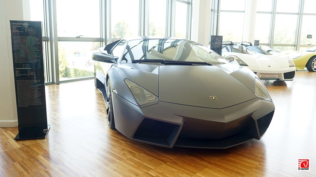 Lamborghini Reventon at the Lamborghini Museum in Sant'Agata Bolognese
