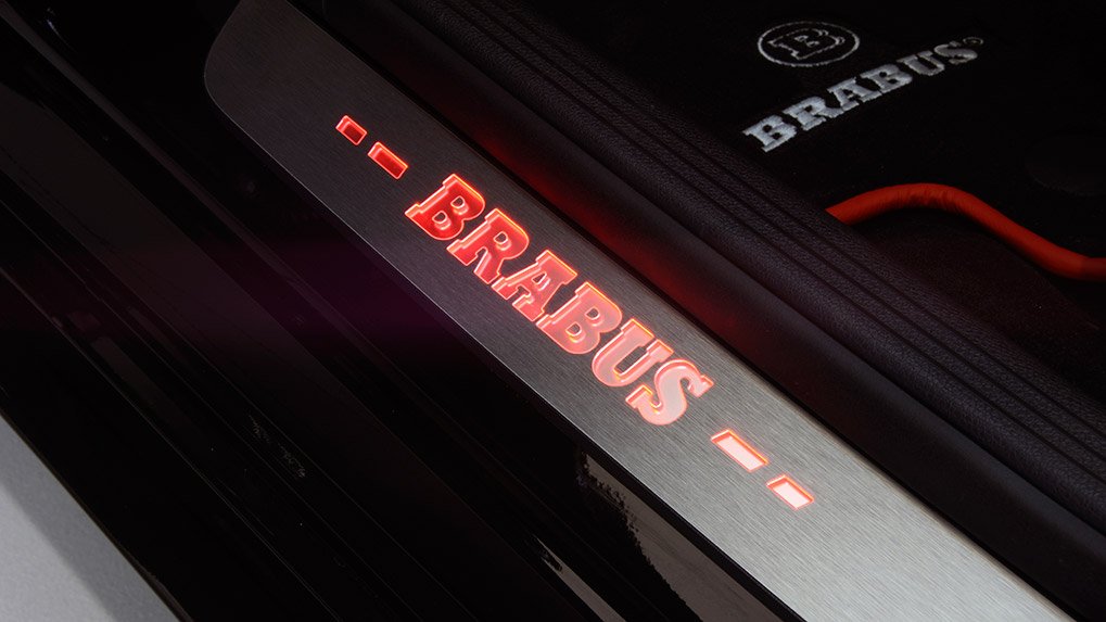 brabus b600 mercedes-benz c63s amg накладки порогов