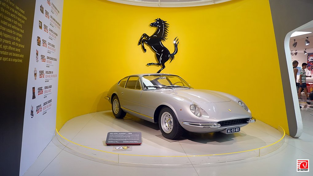 1968 Ferrari 365 GTB4 prototype at the Ferrari Museum in Maranello