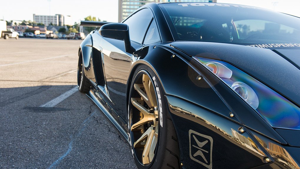 lb works lamborghini gallardo wide body kit