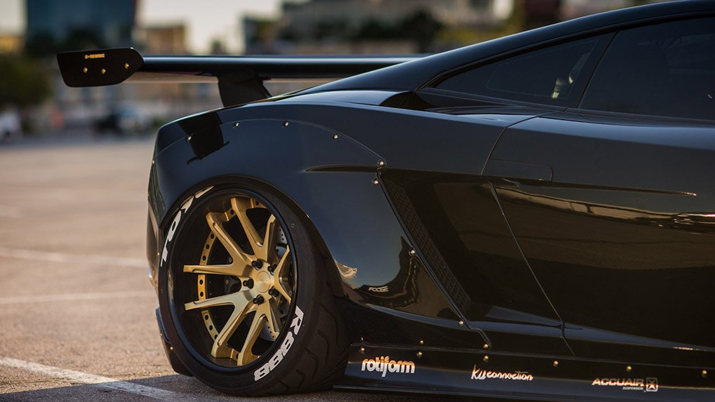 lb works lamborghini gallardo wide body kit